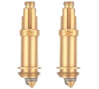 LXUEJIE 2 Pcs Pop Up Sink Plug Replacement, Pop Up Waste Replacement Spring Bolt Core, Internal Spring Brass Plug Bolt for Most Sink Tub Basin Drain