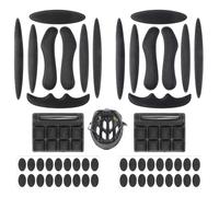 LXUEJIE 2 Set Helmet Padding Kit, Universal Foam Pads Set Bicycle Replacement Pads Helmet Foam Padding Cushions Mats Set for Bike Motorcycle Cycling Racing Helmets