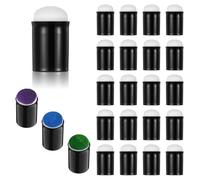 LXUEJIE 20Pcs Finger Sponges Daubers, Finger Painting Sponge Craft Drawing Sponge Fingers Face Paint Sponges for Painting Art Stamping Ink Crafts Chalk Card Making