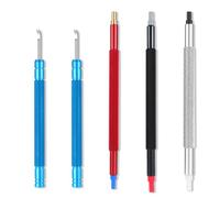 LXUEJIE 5 PCS Watch Hands Repair Tool Kit, Stainless Steel Watch Hand Presser Tool 3PCS Hand Pressers Pusher and 2PCS Hands Removers Lever Watchmakers Wristwatch Repair Tools