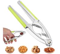 LXUEJIE Nutcracker, Nut Crackers Heavy Duty Walnut Nut Opener with Non-Slip Handle, Multifunctional Nut Cracker for Pecan Walnut Almonds, Hazelnuts, Pistachios