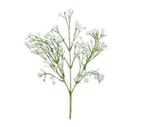 LXURY 1/2pcs 35cm Artificial Flowers Plastic DIY Floral Bouquets for Handmade Wedding Party Home Room Decoration(White,1PC)