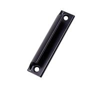 LXURY 1PC Aluminum Alloy Door Handle Push-Pull Balcony Gate Window Pulls Knob Furniture(Black)