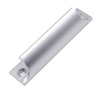 LXURY 1PC Aluminum Alloy Door Handle Push-Pull Balcony Gate Window Pulls Knob Furniture(Silver)