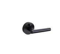 LXURY 1pc Bathroom Lock Spherical Three-Pole Passage Lock Kitchen Indoor Wooden Door Bathroom Door Handle(Dumb Black)