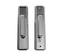 LXURY 1SET Stainless Steel Glossy Handle Anti-Theft Door No Distinction Between Left and Right