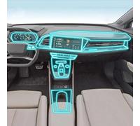 LXURY Car Interior Center Console Dashboard Navigation Transparent TPU Protector Film,Fit For Audi Q5 e-tron 2022-2023 Accessories