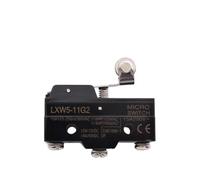 LXW5-11N1 LXW5-11G2 Z-15G Micro Limit Switch, Horizontal Rotary Roller Lever Hinge Microswitch with 3 Screw Terminals for Industrial Mechanical Control(LXW5-11G2)