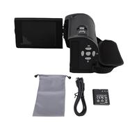LXWalibrex 2.7K Camcorder Video Camera, Digital Vlogging Camera with 56MP Photo, 2.8 Inch 270° Rotating Screen, 16X Digital Zoom for Live Streaming Selfie Travel