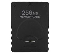 LXWalibrex 256MB Memory Card, 2 Game Memory Card, High - Speed 200x Data Transfer Memory Card for Console, Compatible with All Models and Games, ABS Plastic Gaming (Black)