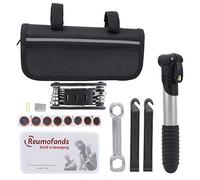 LXWalibrex Bike Tools Kits, Multi - Function Bike Tire Repairing Tool, Essential Cycling Tools Bag with 16 - in - 1 Wrench and Air Pump for Road and Mountain Bikes