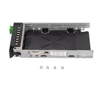 LXWalibrex Hard Drive Tray 2.5in Silver Black SAS SATA HDD Caddy, Compatible Replacement for Primergy RX600 RX300 RX90, Metal ABS Hot Swap Bracket with Screws for 2.5in LFF