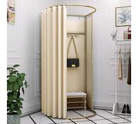LXWKAI Fitting Room Red Clothing Store Fitting Room Mobile Portable Changing Room Temporary Locker Room Removable Folding Changing Room