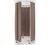 LXWKAI Fitting Room with Wheels Dressing Room Removable DIY Temporary Locker Room Clothing Store Fitting Room Mobile Privacy Portable Changing Room Changing Room