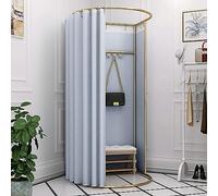 LXWKAI Mobile Fitting Room Red Clothing Store Fitting Room Mobile Portable Changing Room Temporary Locker Room Removable Folding Changing Room