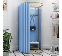 LXWKAI Mobile Fitting Room Red Clothing Store Fitting Room Mobile Portable Changing Room Temporary Locker Room Removable Folding Changing Room