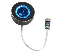 Lxwraptorial 1.3 Inch Round Touch Display, Round Capacitive Touch Screen Module, 320x240 LCD Serial Screen with Encoder and Tempered Glass for Smart Home Control Appliances