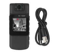 Lxwraptorial Body Worn Camera 2K HD TFT Color Screen, Wearable Small Camera with 180 Degree Rotating Lens, Video Recorder with Back Clip for Travel Security and Outdoor Sports (64G)