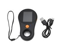 Lxwraptorial Macro Microscope with 8 LEDs and 2MP Lens, Fixed Focus Portable Microscope, 500X Handheld Magnifying Glass with 2.0 Inch IPS Color Screen for Electronics Jewelry Skin (Black)
