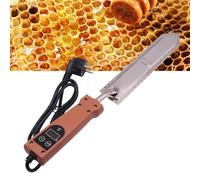 Lxwyq Electric Heating Honey Scraper, Stainless Steel Tools Extractor, Electric Heating Honey Scraper, Adjustable Electric Honey Uncapping Knife for Honey Beekeeping