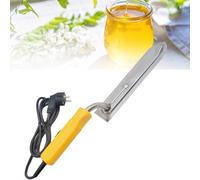 Lxwyq Electric Honey Extractor, Uncapping Knife, Handheld Honey Heating Cutter, Stainless Steel Honey Scraping Knife, Beekeeping Scraper Honey Cutting Knife for Beekeeping Equipment