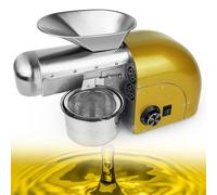 Lxwyq Oil Press Machine, 1250W Commercial Domestic Oil Extractor, Cold & Hot Press Machine for Coconut, Cocoa Beans, Avocado, Amaranth Seed