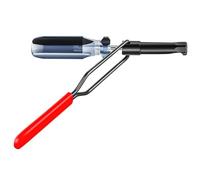 Lxwythozoan 10mm Jam Nut Valve Adjustment Tool, Stainless Steel Lock Nut Valve Wrench for Japanese Car Engines, Valve Stud Adjustment Tool with 7.5in Long Handle and Socket Window