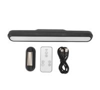 Lxwythozoan Magnetic LED Light Bar, USB Powered Under Cabinet Light with Remote Control, Stepless Dimmable 3000K/4500K/6000K LED Desk Light for Kitchen Counter, Office Desk, Workshop