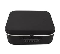 Lxwythozoan PS VR2 Carry Case, Hard EVA Zipper Bag with Detachable Shoulder Strap, Shockproof Protective Storage Bag for VR2 Headset, Silicone Eyecups and Cable Organizer