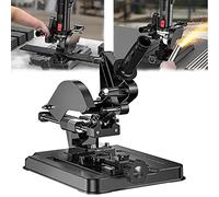 LXX Angle Grinder Holder, Angle Grinder Fixed Holder Stand Cutter Support, Grinder Cutting Tool Angle Grinder Cut-off Fixture for 100 and 125 Angle Grinder