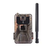 lxxiulirzeu Game Room 4K 30fps Live Video App Trail Night Camera Cloud Service 4G Cellular Mobile 3 0MP Wireless Wildlife Hunting Camera Surveillance (Color : HC-900 Pro EU)