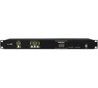 LXXW Audio Equalizer Digital Audio Processor,Stage Sound Equipment Speaker Effect Processor PC Software For Recording Studio(L-24 2 in 4 out) Graphic Equalizer