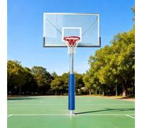 LXXW Basketball Hoop Post Covers Cylindrical waterproof bollard covers, designed for wrapping around sports ground walls and canopy poles(Blue)