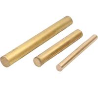 LXXW Brass Rods 1pcs Solid Brass Round Rod，for DIY Crafting Model Making Science Experiment and Lathe Tool Replacement Pure Copper Round Rod(45 * 250mm)