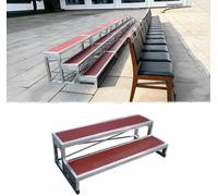 LXXW Choir Risers Movable Choir Steps, Suitable For Classrooms, Churches, Group Photographs And Lecterns, Event Stage Platforms Folding Choral Stairs(2 Tiers)