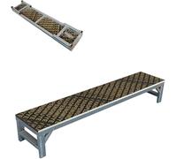 LXXW Choir Risers Portable stage platform, small performance, choir steps for events, single-tier step for group photos Folding Choral Stairs(40cm(15 3/4"))