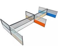 LXXW Freestanding Office Divider Panel - Versatile Partition for Home & Office, L-Shaped Workstation Screen, Table Booth Privacy Panel, Multiple Designs Available