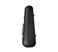 LXYDPZ Black Violin Case 4/4 Full Size Carbon Fiberglass Hard Shell Water-proof Violin Travel Cases with Back Straps