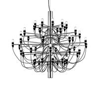 LXYST Industrial Kitchen Island Light,18/30/50-Lights Retro Chandelier Pendant Lighting Chrome Finish Adjustable Height E14 Ceiling Light Fixture for Enterway Foyer Bedroom(50 lig