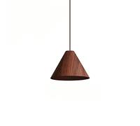 LXYST Japanese-Style White Oak Black Chandelier E27 Iron Art Light Northern Europe Creative Restaurant Hanging Lamp for Tea Room Bedroom Kitchen Bar Perfect Decorate/Black Walnut/