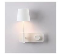 LXYST LED Lamps White Indoor Light with USB Connection Bedroom Bedside lamp Wall Lighting, Chandelier
