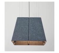 LXYST Nordic Felt Led Pendant Lights Living Dining Room Chandeliers Lighting Home Decor Bedroom Lamparas Hanging Lamp Office Luminaria(Warm light,C-d50cm)