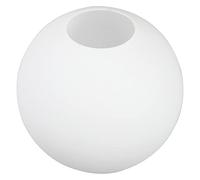 LXYST White Glass Globe Lampshade - Frosted, Bubble Light Cover for Chandelier Pendant Lights 4.72 x 4.72 x 4.72 Inch Round Opening