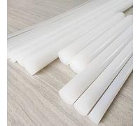 LXYTT Nylon Rods, 1PC 50/25cm White Polyamide Stick PA6 Pure Nylon Rods Wear Resistant Rod Dia 4mm~45mm Bar for Machining White(Length 25cm,Dia. 20mm)