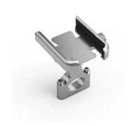 LXZNRQU Motorcycle Phone Mount For Liberty125 MP3 500 Medley Beverly 300 ZIP50 X7 X9 Motorcycle Handlebar Mobile Phone Holder GPS Stand Bracket(Handlebar Silver)