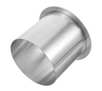 LXZSMH Embedded Built-in Trash Chute Cover, Stainless Steel Countertop Trash Can, Round Built-in Waste Chute, Desktop Direct Throw Garbage Bucket, Hollow Garbage Bin for Home Restaurant,220mm(240mm)