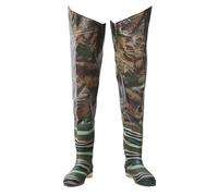 LXZSMH Hip Waders for Men and Women, Breathable Wading Hip Boot, Waders for Fishing Hunting and Multi-purpose(6.5)