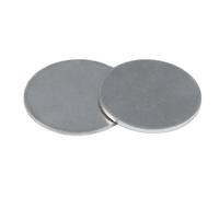 LXZSMH stainless steel disk,metal disk, Stainless Steel Round Sheet Plate, Diameter 34mm 35mm Solid Small Disk, Thickness 1.3mm 1.8mm 2.7mm, No Hole Circular Gasket(34mm*1.3mm 3pcs)