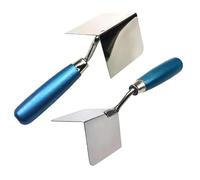 LXZSMH trowel, Plastering Tools,Corner Eraser Trowel- Putty Knife Drywall Corner Tool Flexes for Perfect 90 Degree Corner Ergonomic Grip (Color : External) (Color : External) (Color : External)