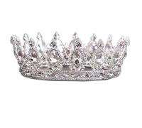 LXZSMH Women's Headdresses,Hair jewelry crown tiaras for women Queen King Bride Tiara Crown For Women Headdress Prom Bridal Wedding Tiaras and Crowns Hair Jewelry Accessories By
